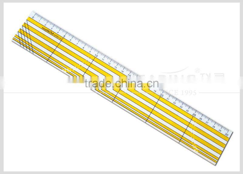 Kearing economical 30cm Rigid Plastic Patchwork Quilting Rulers straight ruler for dressmaking sewing #kpr5151