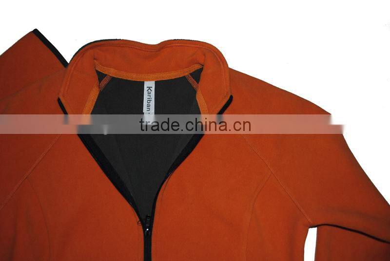 professional Manufacturer polar fleece winter women coat compounded polar fleece jacket