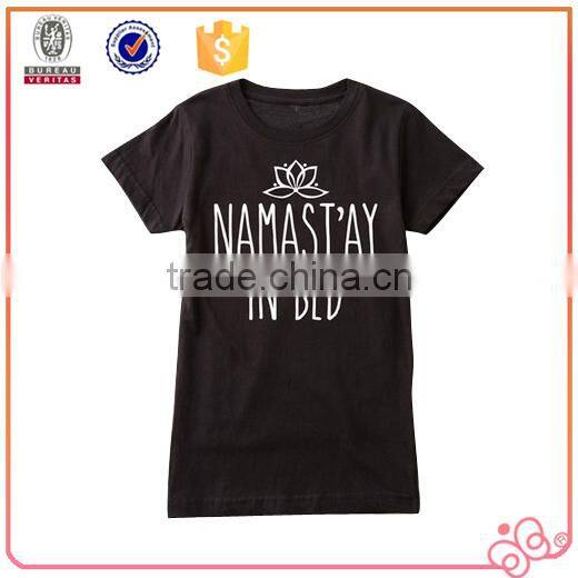 2016 shishi factory top fashion girl long extended t shirt for summer