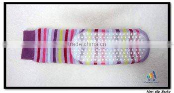 terry stripe socks