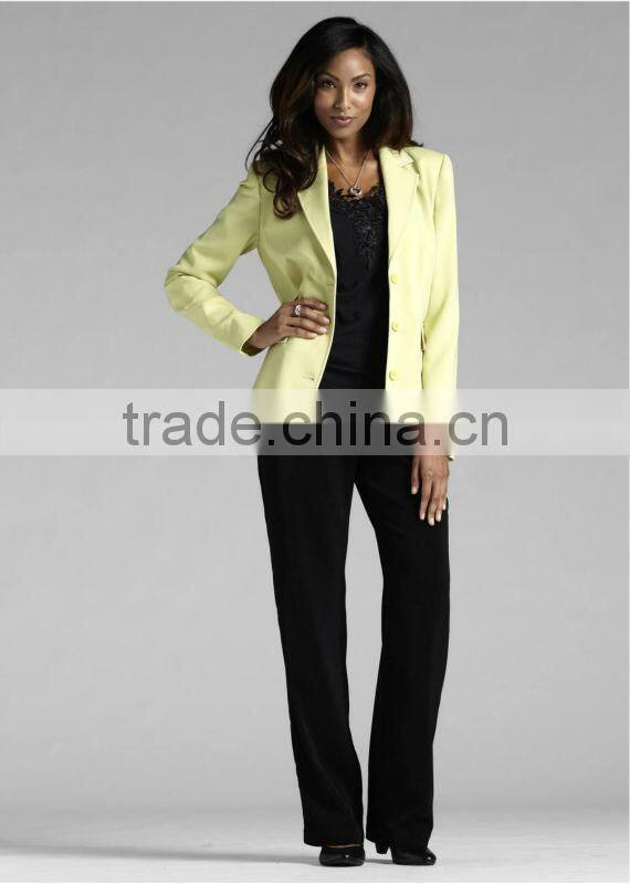 ladies blazer women's poly elastane blazer low crease blazer