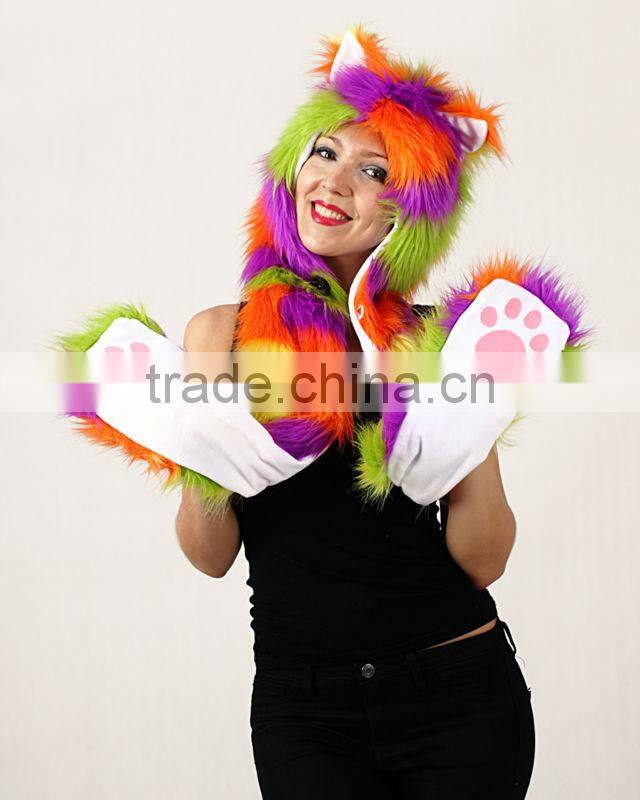 Faux Fur Winter Headwear Adult Contemporary Hat Manufacture