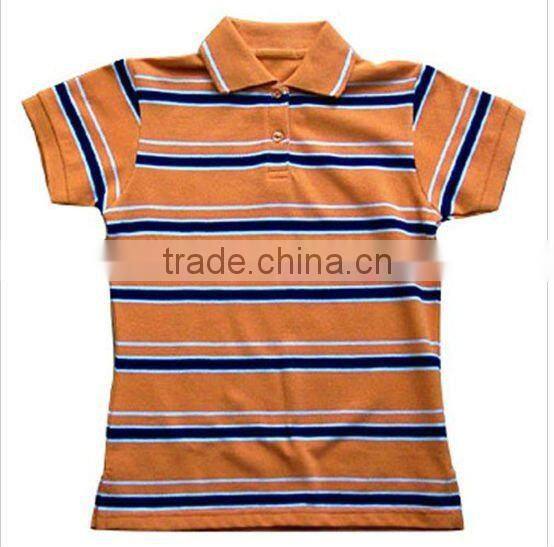 Multi-Color Lady's Plain Polo T-Shirt