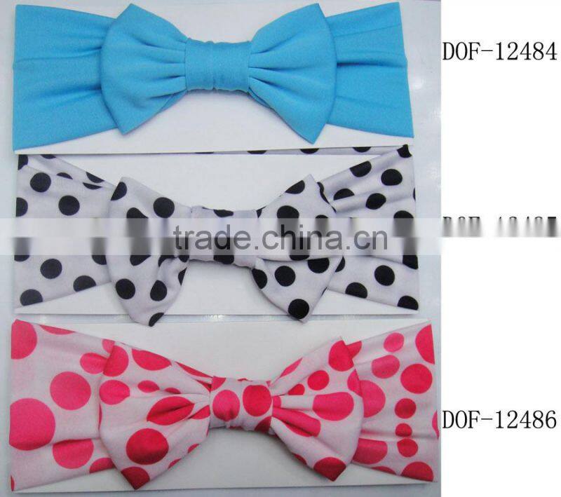 Fashion new Hot jersey designer cotton hairband
