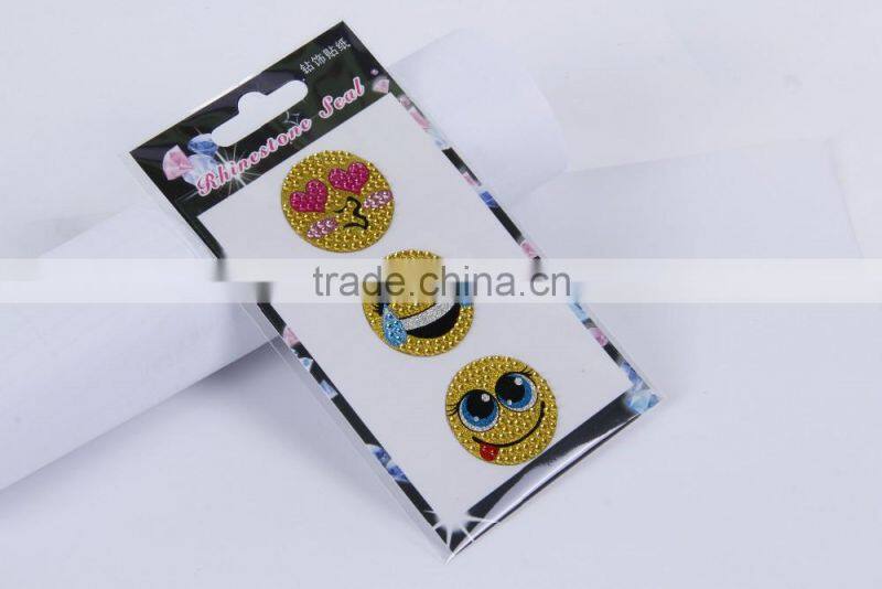 Crystal Diamond GEM Rhinestone self adhesive sticker