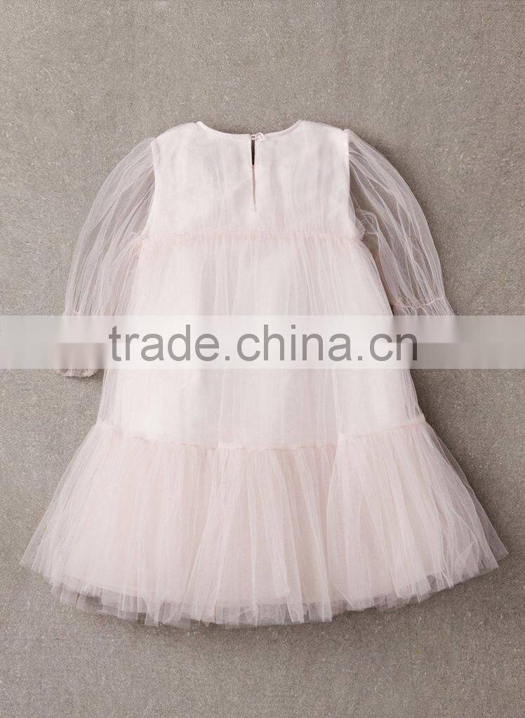 Fashion Baby children's product Tulle girls party dresses flower Princess party Dress