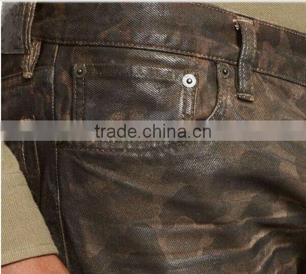 Biker Jeans Fashion Denim trousers(LOTK090)