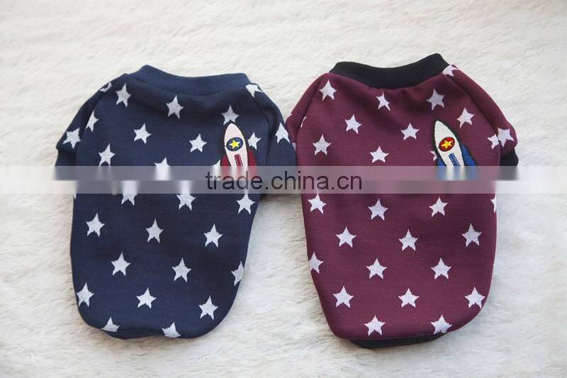 Fashion Design Pet Dog Clothes Dog T Shirt Red Pet T Shirt Wholesale China