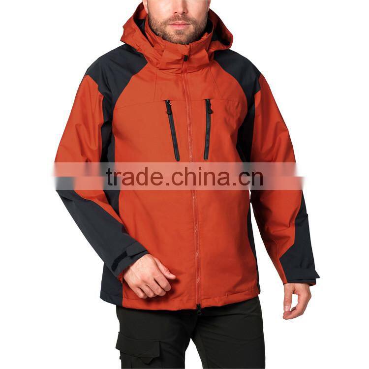 Men Weatherproof Jacket for Hiking in the Wind and Rain