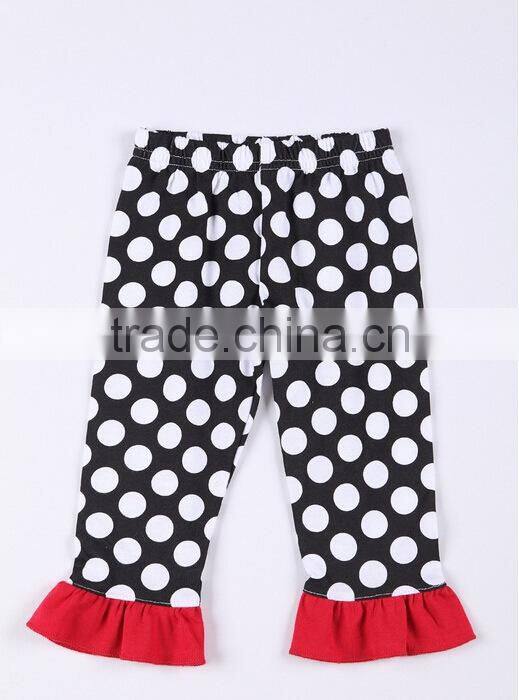 2015 Factory Direct Wholesale Kid Christmas Children's Boutique Ruffle Kid Clothes