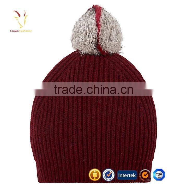 Wholesale Autumn Cashmere Beanie Hats for Women