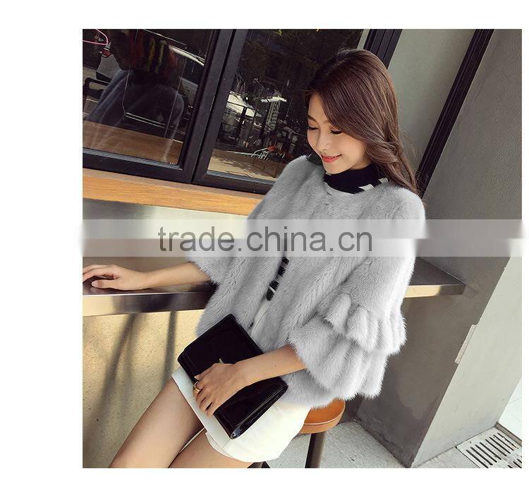 Multifunctional women fur vest from china for wholesales fpc-312