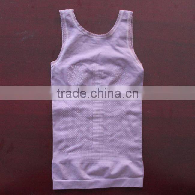 Factory Provide Seamless vest Far Infrared Body Shaper
