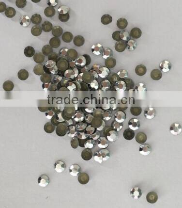 Hot fix Octagon Aluminum beads hot fix rhinestud
