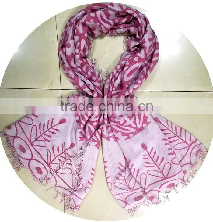 Good fashionable print muslim hijab TR viscose scarf