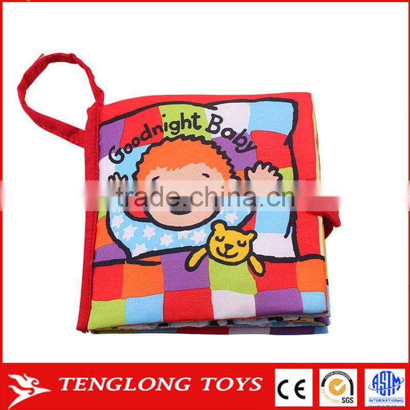 Baby Educational Toy Fabric Book Soft Cloth Book Peekaboo