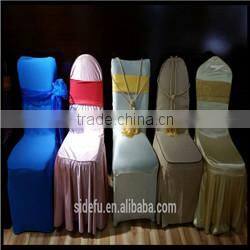 Best Price Hotel Fancy Banquet Chair Cover With Sash