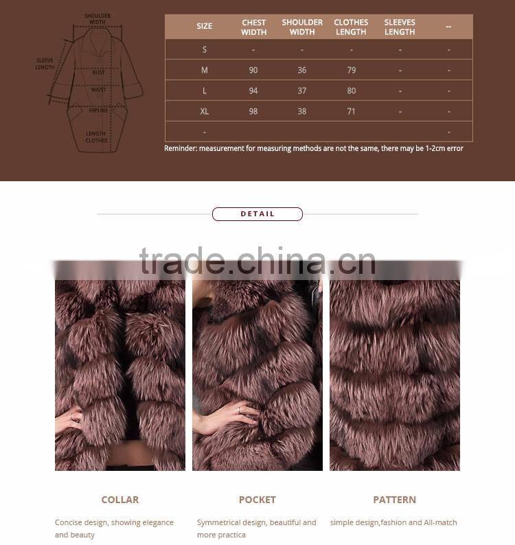 High quality lady fur coat genuine fur real girl fur vest