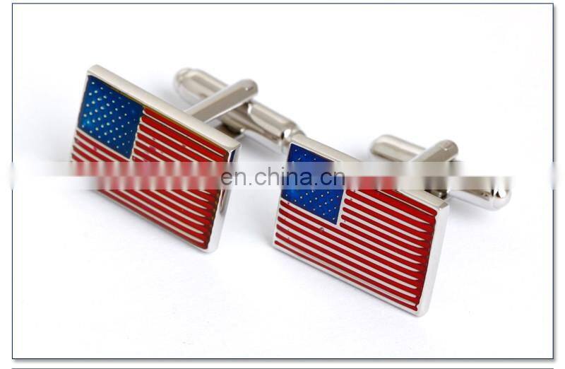 US National Flag Cufflinks for Mens