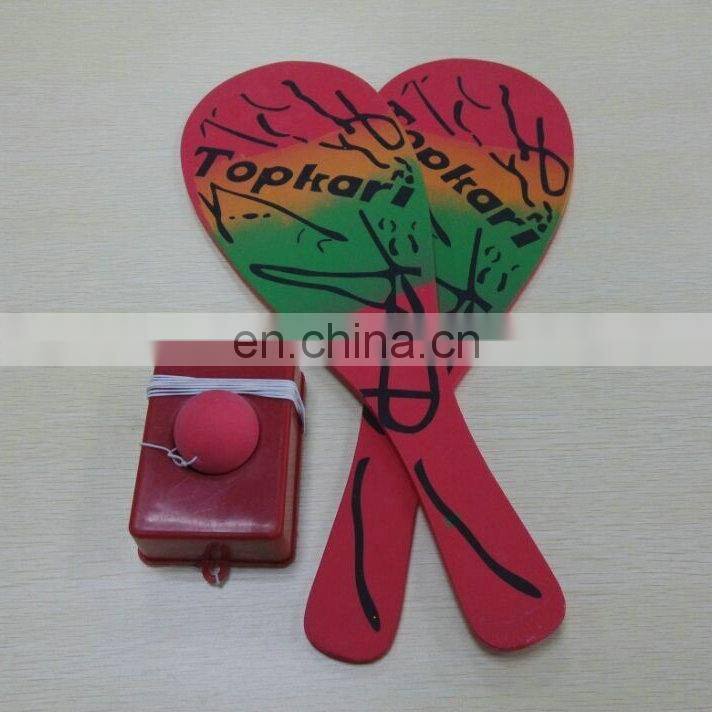 Fun for Indoor/Outdoor Lawn Games For Kids, Adults And Families Paddle ball game