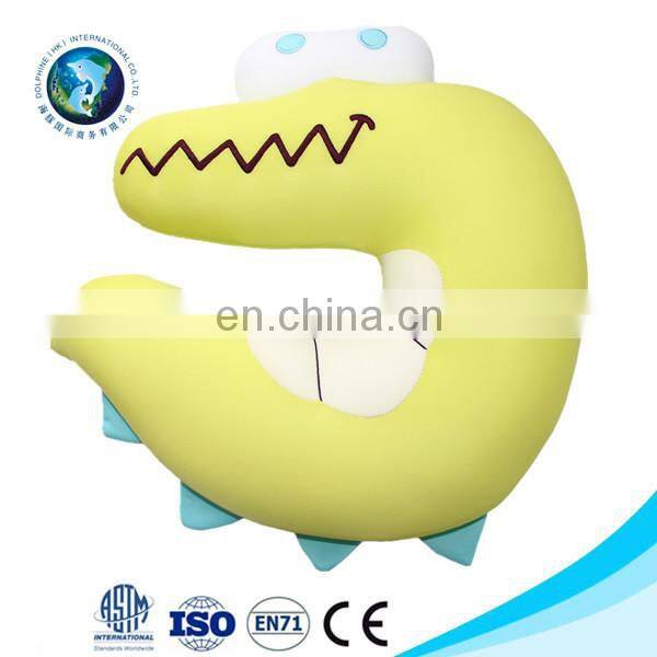 Kid pillow animal shape microbead pillow for travelling