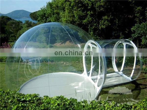 0.8mm pvc Clear Bubble Party Event Tent inflatable advertising Inflatable Bubble Tent camping cube tent