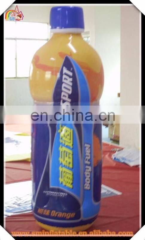 Hot selling inflatable pop-can bottle,inflatable drink bottle,inflatable beverage bottle for advertising