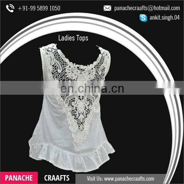 Cotton Material Plus Size Knit Tops and Blouse