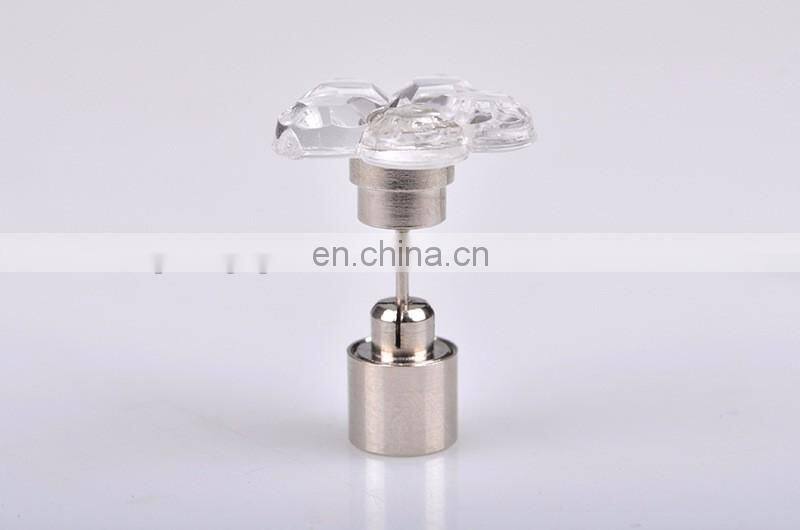 flower shaped LED flashing earring for lady