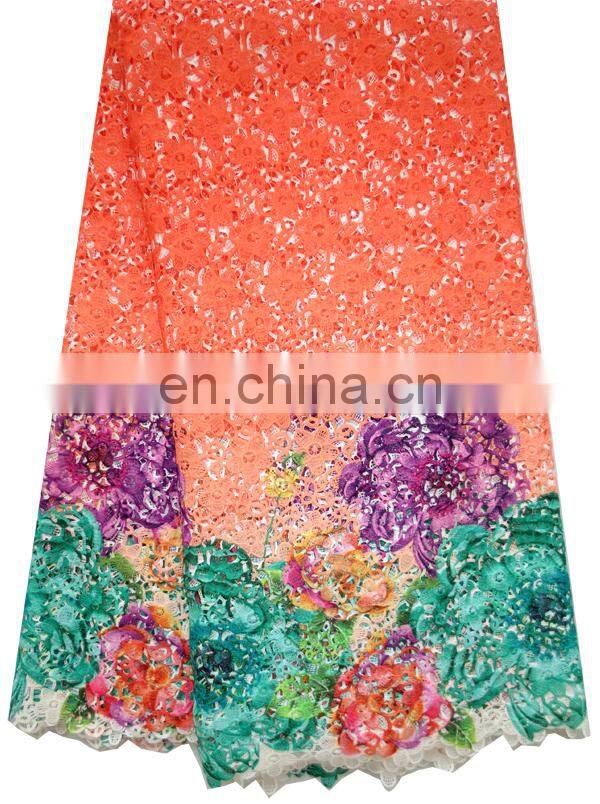 High fashion guipure lace cord lace fabri TW056