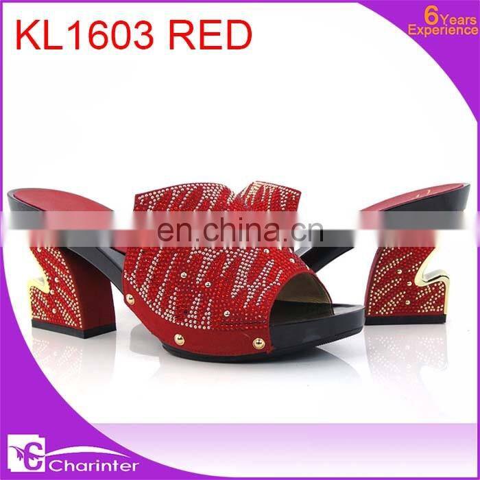 2016 ladies slipper shoes with stones indian ladies shoes size 37-43