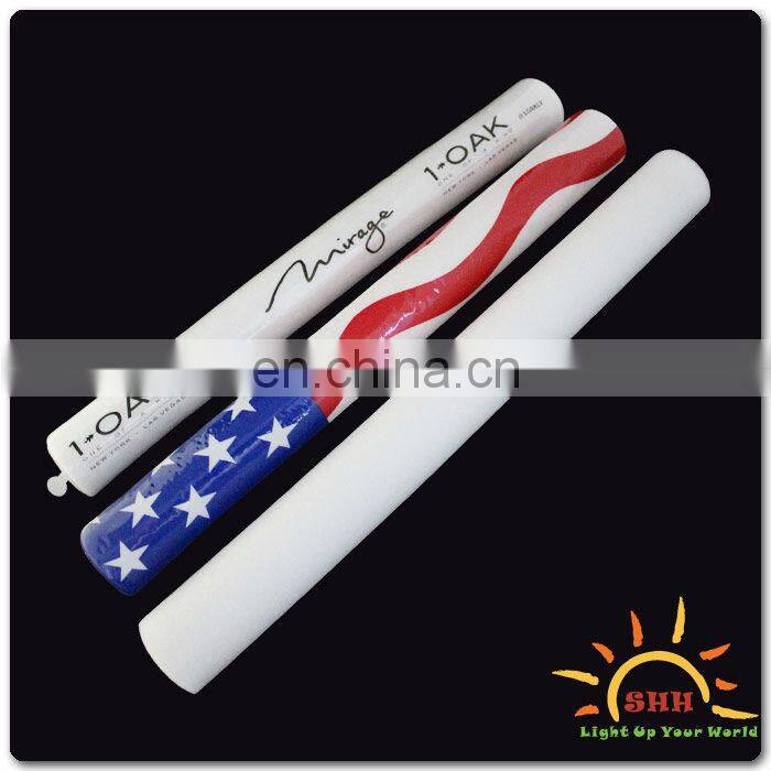 LED foam stick for night/LED light up stick/glow shining stick