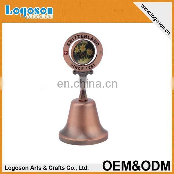 High quality custom special design tourist gift montenegro souvenir dinner bell
