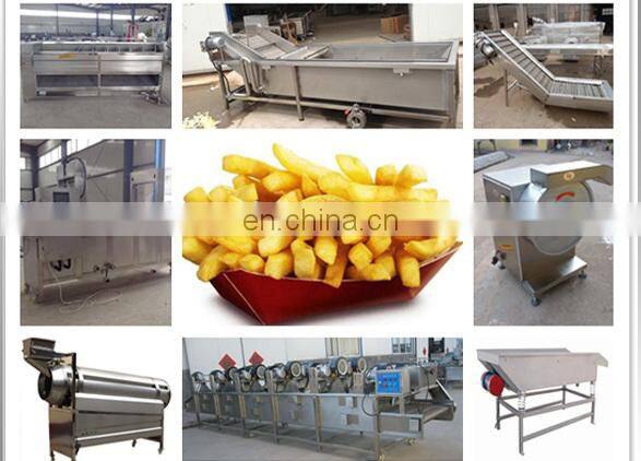 Factory Price Fully Automatic Potato Crisp Frying Production Line Potato Chips Making Machine French Fries Equipment Price
