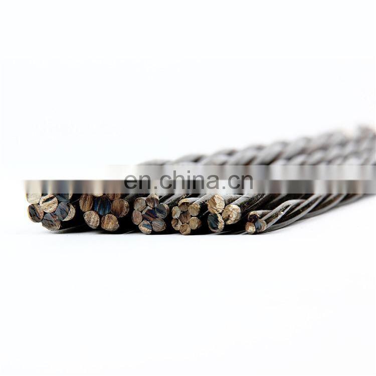 standard BS5896 ASTM A416 12.7mm 1860MPa 7 Wire PC Strand for Prestressed Concrete