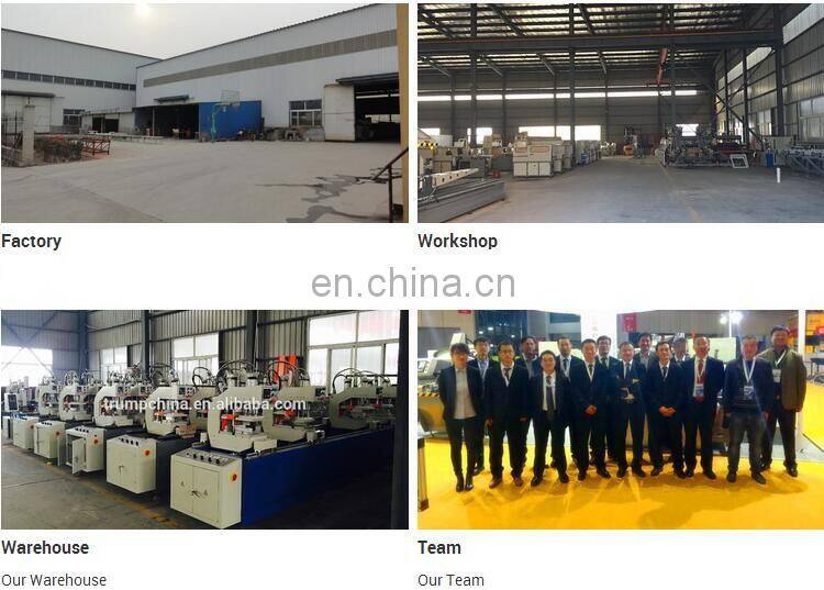 Window Door Profile mullion cutting saw pvc profile cutting saw/upvc window machine