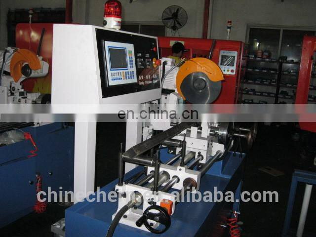 Stainless steel pipe cutting machine