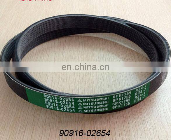 High Quality Fan Belt Auto Parts for VIOS OEM NO. 90916-02654