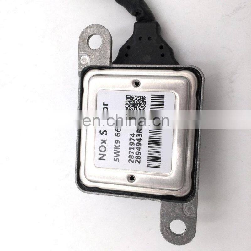 12V Flat Four Needles Nitrogen Oxide Sensor 5WK9 6672A 2894943RX 5WK96672A