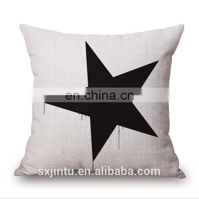 Set of 4 Custom pattern Home Decorative 100% Cotton Throw Pillow Covers 18x18