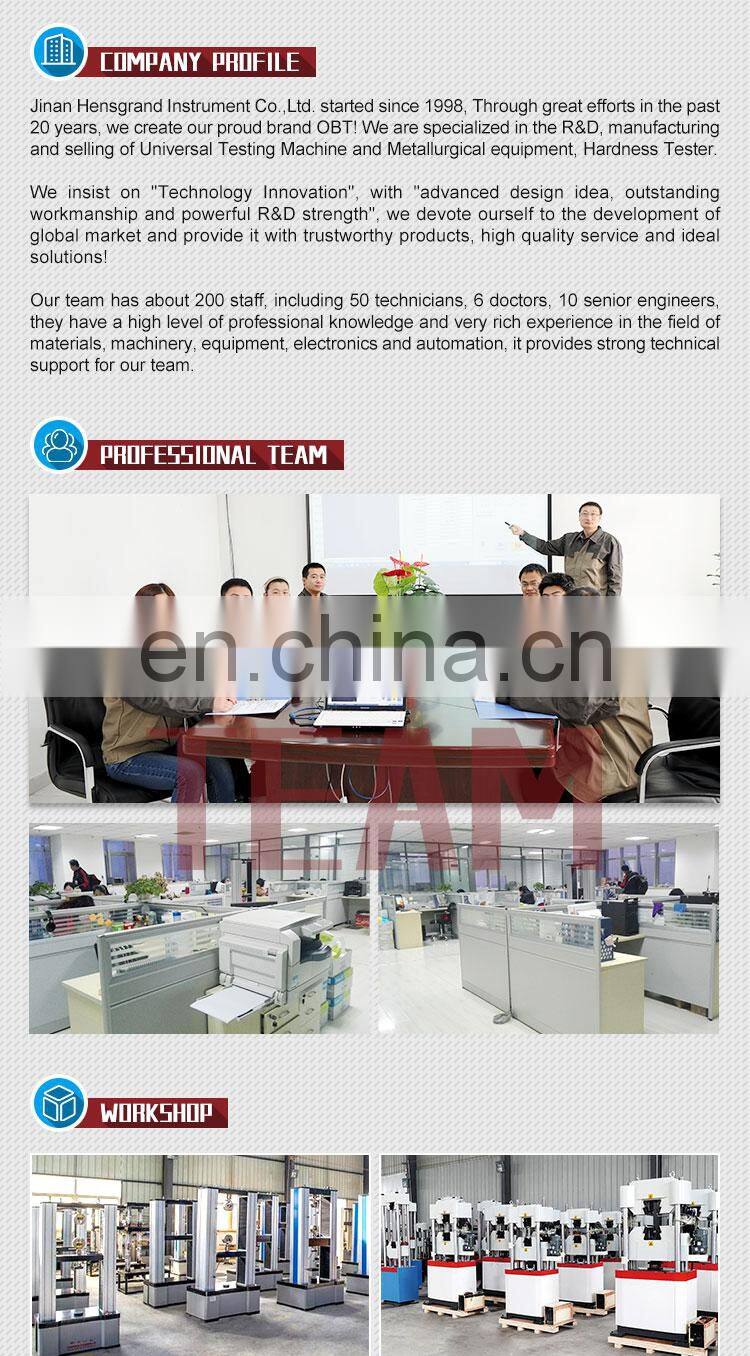 100kn 300kn Brick Test/Test Lab/Concrete cube compression testing machine