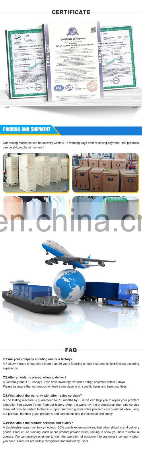 WE-600D 600KN 60 Ton Digital Display Hydraulic Universal Testing Machine