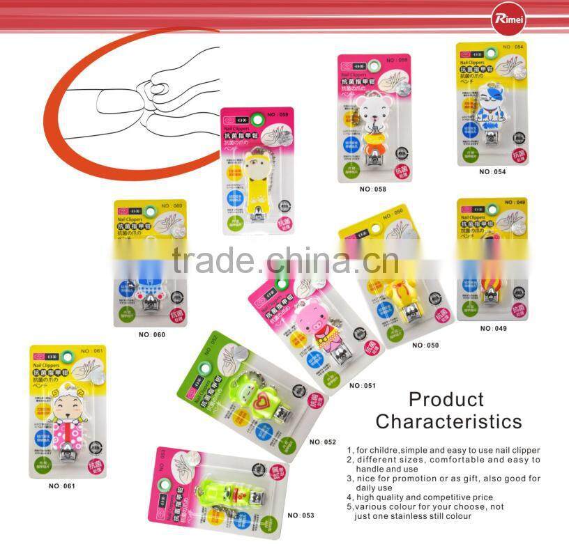 Plastic Cartoon Baby Nail Clipper/Cartoon Nail trimmer