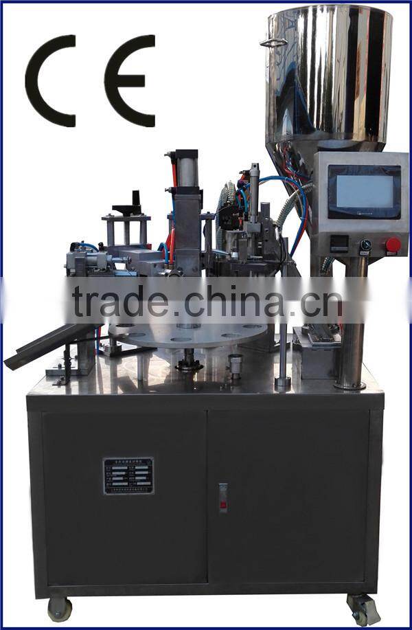 small hotel toothpaste tube filling sealing machine