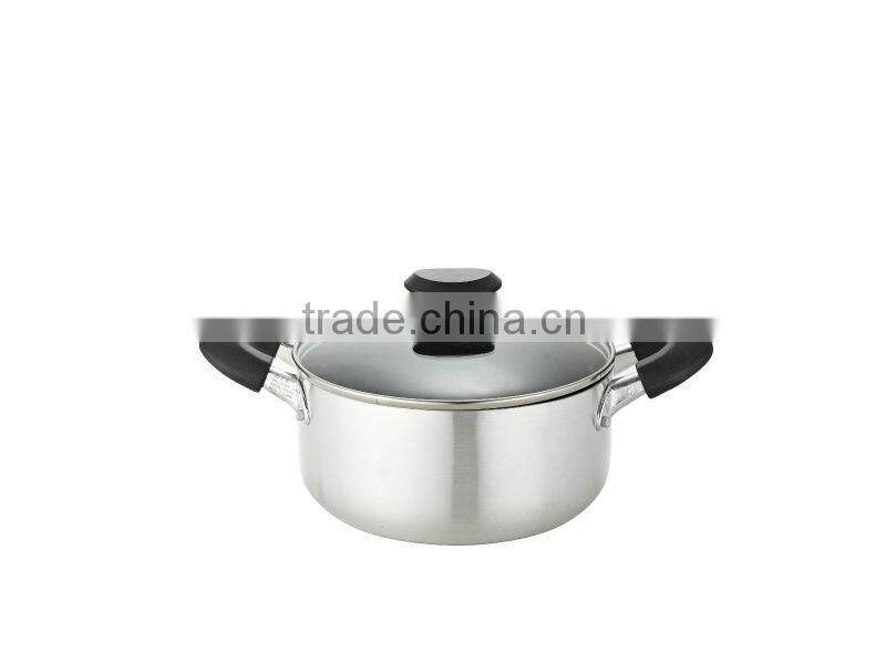 28cm Aluminum Non-stick Sauce Pot Aluminum Pot For Kitchen