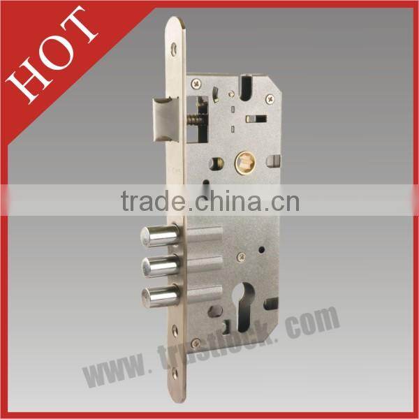 TRUST new structure type stainless steel turnable latch mortise lock