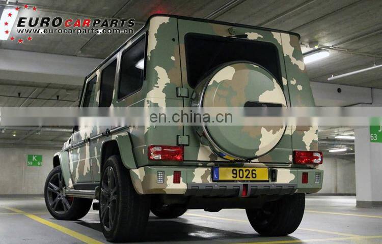 W463 rear bumper fit for MB G-CLASS W463 G500 G550 G63 to B-style rear bumper B700 body kits