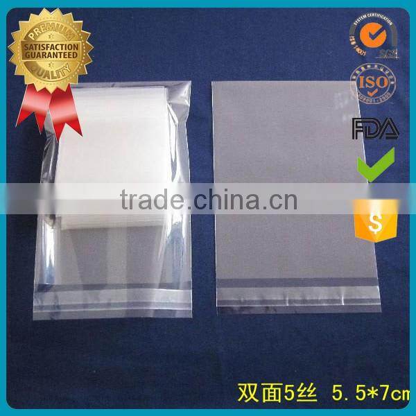clear packing definition bopp cellophane opp header plastic self adhesive bag