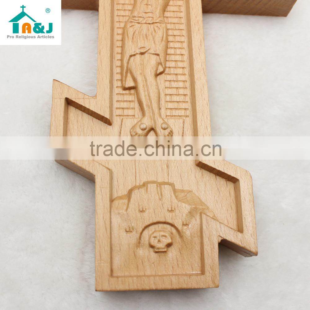 A&J Wooden crucifix crosses