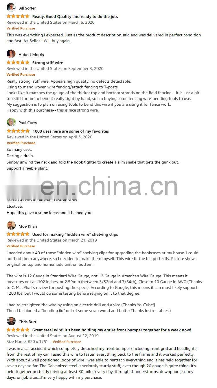 High Carbon Steel Galvanized Wire Bwg22 Coil Steel Gi Wire 0.6mm Barra De Alambre De Acero 1008